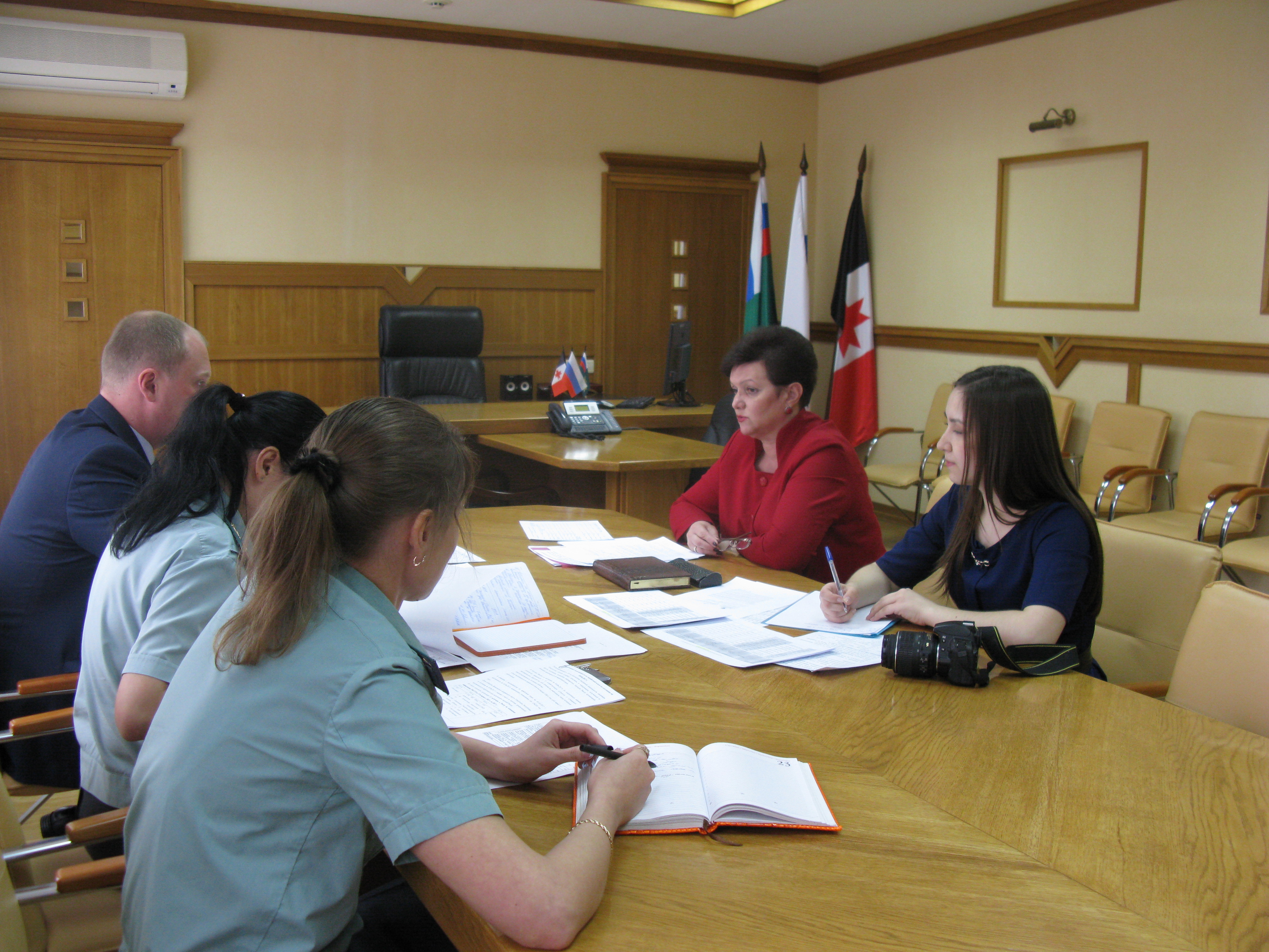 Руководитель Госинспекции труда встретилась с представителями Управления Федеральной службы судебных приставов по УР